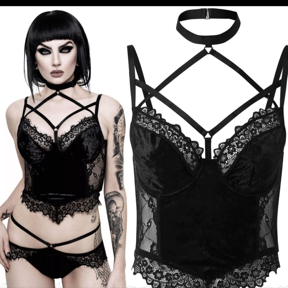 Killstar ever ayla lace bralette